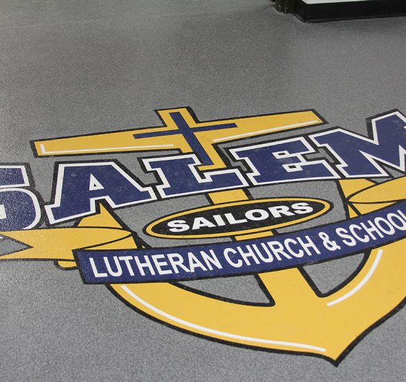 Salem Pic logo picture on floor_web